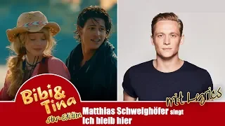 Matthias Schweighöfer und seine Tochter singen ICH BLEIB HIER aus Bibi & Tina