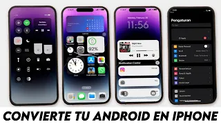 Convierte Tu ANDROID En un iPhone 2023 * METODO DEFINITIVO 🍎 iPhone 14 PRO MAX