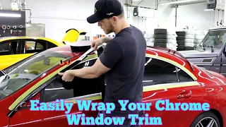 EASILY Cover The Chrome Window Trim On Your Car