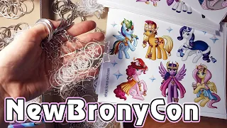 Акриловые брелочки и стикеры по Genshin Impact и My Little Pony - подготовка к NewBronyCon 2021