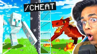 I Secretly CHEATED In a MINECRAFT MOB BATTLE Competition!