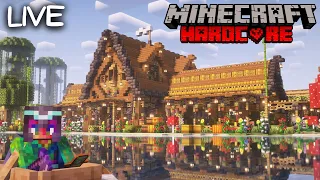 Building Ancient City Horse Stables in Hardcore Minecraft - Survival Let's Play 1.20