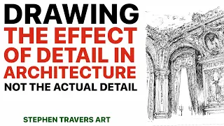 The Technique to Draw Complex Architectural Detail!