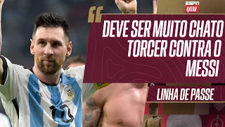 "TENHO INVEJA DA TORCIDA DA ARGENTINA" | MESSI MARCA, E 'HERMANOS' ESTÃO NAS QUARTAS DA COPA