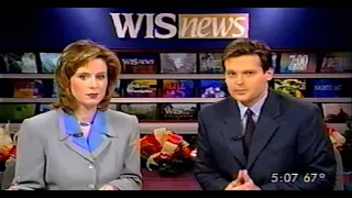 WIS Local News FULL BROADCAST & Commercials, November 30, 2001 South Carolina, ENRON, 9/11, Beatles