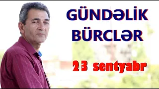 BÜRCLƏR – 23 SENTYABR