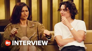 Timothée Chalamet and Zendaya Show Us How to Ride a Sandworm