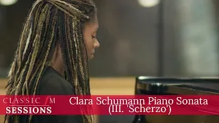 Isata Kanneh-Mason | Clara Schumann Piano Sonata (III. 'Scherzo') | Classic FM Session