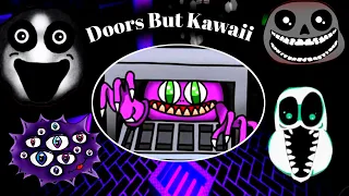 Doors But Kawaii Floor 2 New Entity Vent Monster Update Walkthrough Gameplay And All New Jumpscares