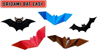 Origami Bat Easy |  Origami kelelawar | Origami Tutorial | Origami Bat easy paper craft | origami
