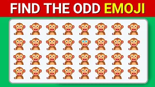 Find the ODD One Out | Emoji Quiz | Easy, Medium, Hard Levels