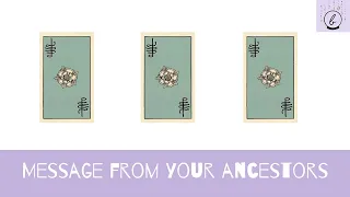 Special Message From Your Ancestors 💕 Timeless Pick a Card Tarot Reading