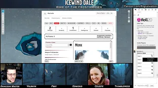 Icewind Dale: Rime of the Frostmaiden - Introducing Celeste (Session 0 - make-up)