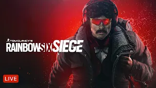 🔴LIVE - DR DISRESPECT - RAINBOW SIX - RANK IS ALMOST HERE