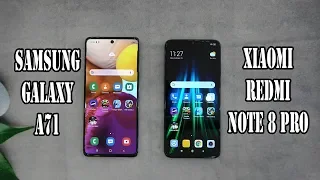 Samsung Galaxy A71 vs Xiaomi Redmi Note 8 Pro | SpeedTest and Camera comparison