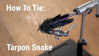 How To Tie: The Tarpon Snake | The Only BIG Tarpon Everglades Fly You Need.