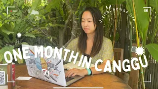 Digital Nomad in Canggu Bali | One month review | Living, food, expenses