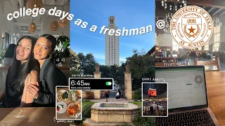 week in my life as a college freshman !! (ut austin)