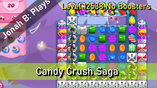 Candy Crush Saga Level 12538 No Boosters