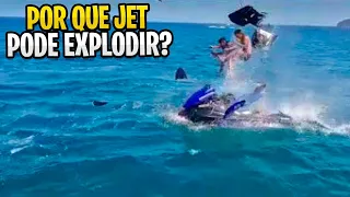 Como que um jet pode EXPLODIR?!?