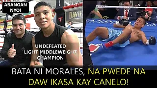 Bata ni Erik Morales, Malakas! na Pwede Daw Ikasa kay Canelo!