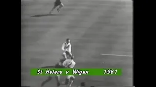Tom Van Vollenhoven's 1961 Challenge Cup Final Try vs Wigan