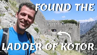 |E79| Kotor Fortress and Hiking up to the Ladder of Kotor in Montenegro