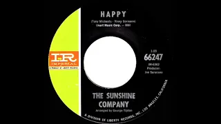 1967 HITS ARCHIVE: Happy - The Sunshine Company (mono 45)