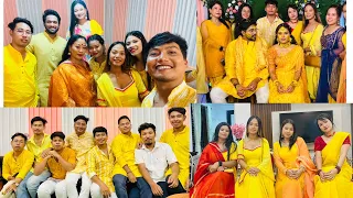 Sabo ni haldi oh thangkha swng?🥰haldi ceremony //tamilnadu weds Tripura