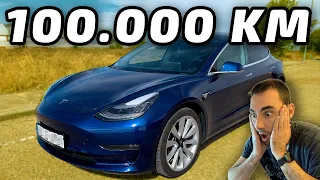 100.000 KM en un TESLA MODEL 3, estado y DEGRADACIÓN de la batería | Manuel Martos