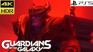 Guardians of the Galaxy Thanos Boss Fight (PS5) 4K HDR 60FPS Gameplay