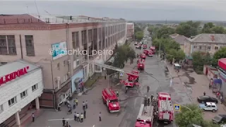 пожар на коммунальном рынке петропавловск