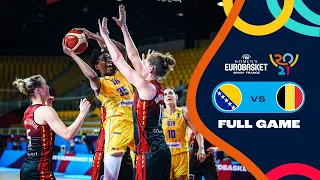 Bosnia and Herzegovina v Belgium | Full Game - FIBA Women's EuroBasket 2021 Final Round