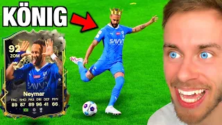 Ich habe mit KÖNIG NEYMAR gespielt! 👑🇧🇷