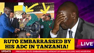 RUTO'S ADC Embarrassed Him Badly In Front  Of Tanzania President Mama Samia Suluhu