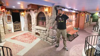 Disneyland In The Basement Of A House - Fantasyland Recreation / Full Tour & Interview with Larzland
