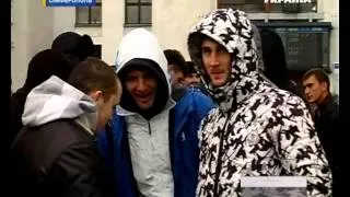 Колесниченко привез на антимайдан бывших морпехов из Севастополя