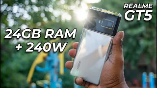 Realme GT5 240W (24GB RAM | 1TB | SD8 Gen 2) - Unboxing & Hands On