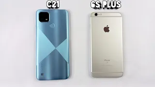 Iphone 6S Plus Vs Realme C21 | SPEED TEST