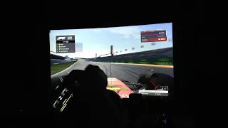 F1 23 Verstappen pro challenge Zandvoort. SF1000 Thrustmaster wheel