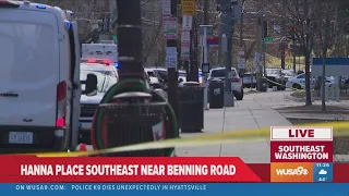 3 officers shot, sparking barricade situation in Southeast DC