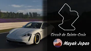 Электрический адреналин: Гонка на Porsche Taycan вокруг Circuit de Sainte-Croix