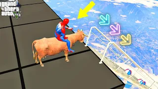 Mad Cow Impossible Parkour Challenge - GTA 5