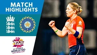 SEMI FINAL 2 | England v India | Women's #WT20 2018 - Highlights