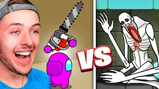 AMONG US vs EVERYTHING Animation! (TRY NOT TO LAUGH)