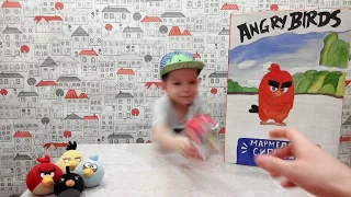 Огромный SweetBox. Открываем Angry Birds sweetbox. Коллекция Angry Birds