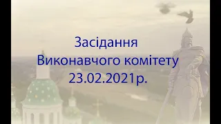 Засідання виконавчого комітету Лубенської міської ради 23.02.2021 р.