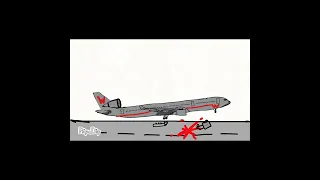 Western Airlines Flight 2605….  Crash Animation #planecrash #aviation #crash #plane #animation