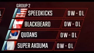 Tekken 7: Tekken World Tour Finals 2017 Group 2 - Qudans, Speedkicks, Blackbeard, SuperAkouma