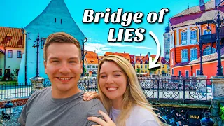 Romania CONTINUES to Surprise Us! | Sibiu, Romania Bridge of Lies | Transylvania Road Trip Vlog